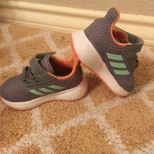 Adidas size 4 toddler shoe